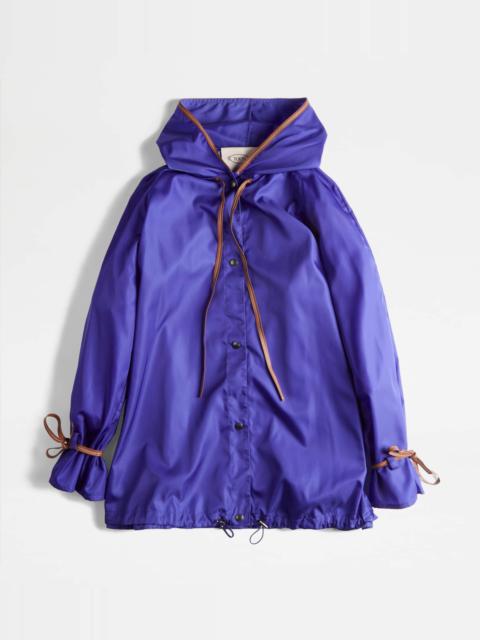 Tod's TOD'S WINDBREAKER - VIOLET