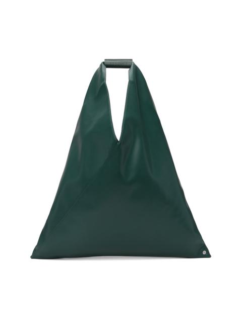 MM6 Maison Margiela Green Classic Medium Tote | REVERSIBLE