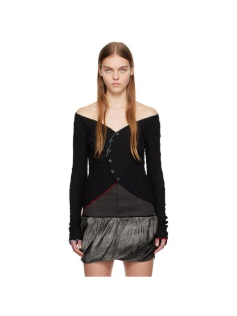 Andersson Bell SSENSE Exclusive Black Francis Cardigan