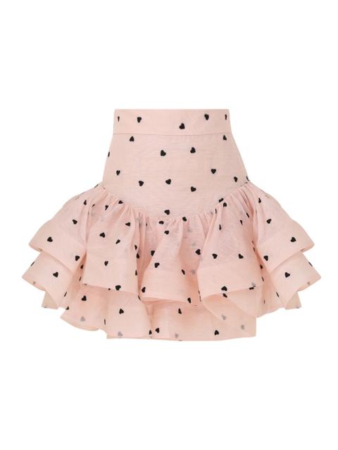 Zimmermann CRUSH FLIP MINI SKIRT | REVERSIBLE