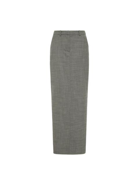 LIGHT WOOL LONG SKIRT