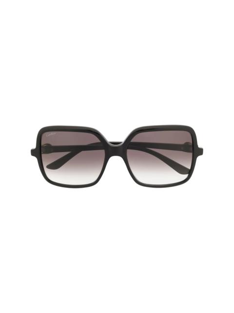 C Décor square-frame sunglasses