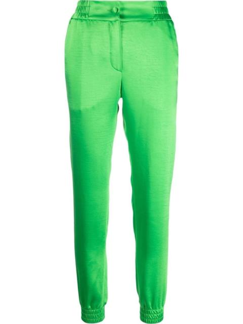 PHILIPP PLEIN tapered satin track pants