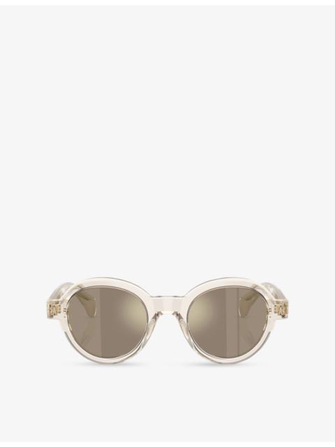 Moncler ME6003 Rondosa Round-Frame Sunglasses