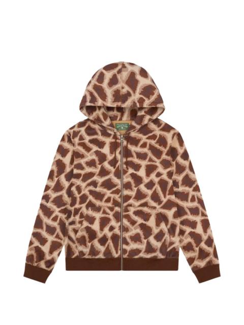 DENIM TEARS giraffe-print hoodie