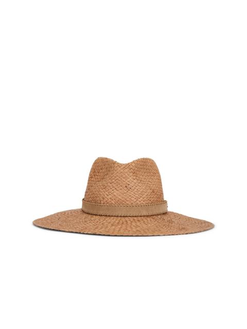 rag & bone Western Straw Fedora Hat