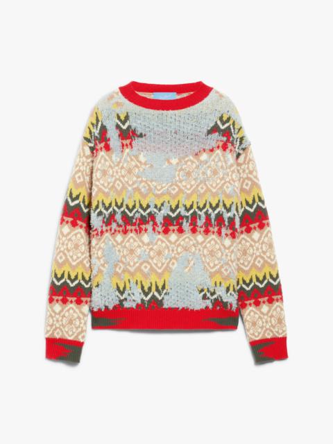 WEEKEND Max Mara TEHERAN Jacquard wool-blend sweater