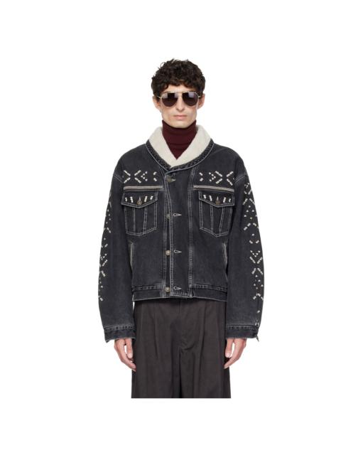 Isabel Marant Back Jackson Denim Jacket