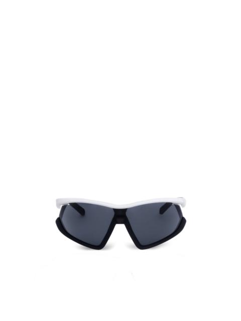 adidas shield-frame sunglasses