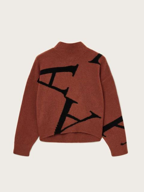 ALLSAINTS A STAR WOOL BLEND SWEATER