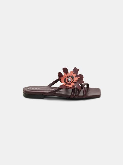 FLORAL STATEMENT flower sandal