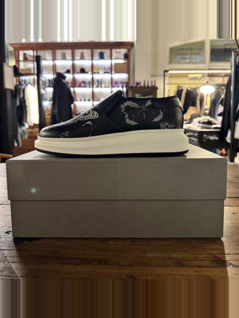 Alexander McQueen Alexander McQueen FW16 Black Leather Sneaker