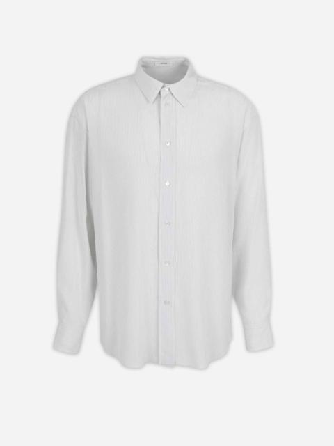 The Row SILK STRIPED SHIRT