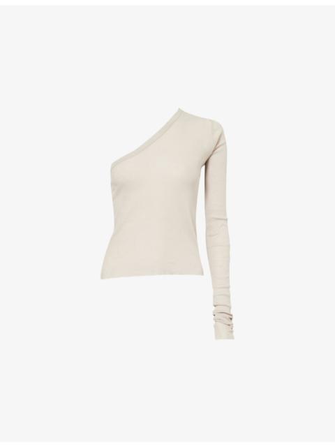 Rick Owens Ziggy Asymmetric Cotton Top