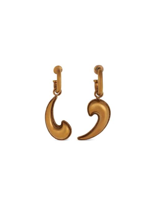 Etro Paisley drop earrings