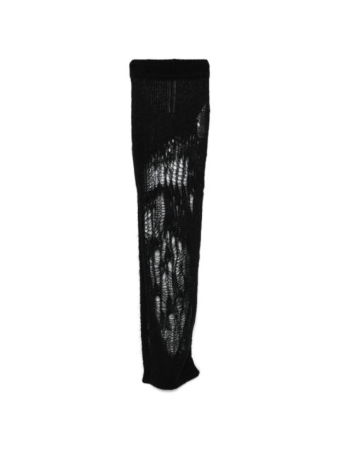 Rick Owens Spider Ziggy maxi skirt