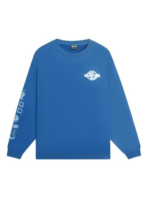 Li-Ning Li-Ning BadFive Graphic Sweatshirt 'Blue' AWDSC01-4