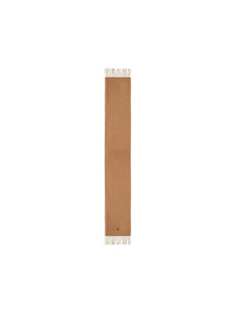 Polo Ralph Lauren fringed logo scarf
