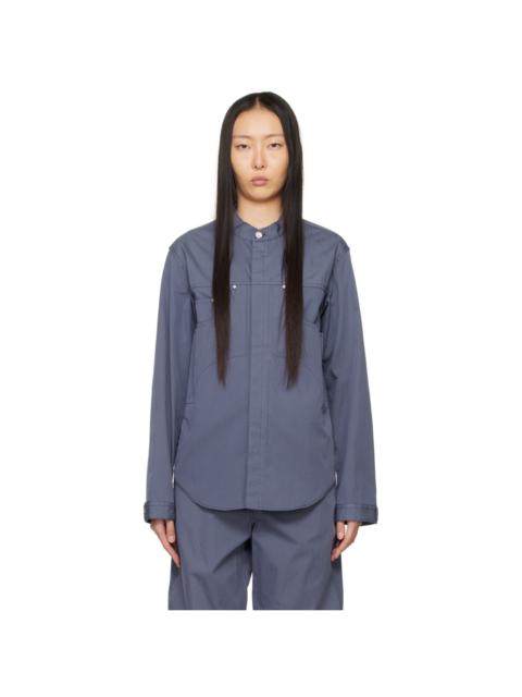 Dion Lee Blue Rivet Denim Jacket