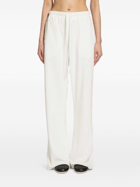 thom/krom drawstring-waist track pants