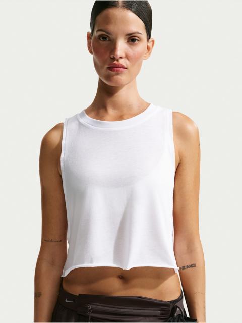 Nike NikeSKIMS Performance Cotton Blend Women's Cropped Tank Top