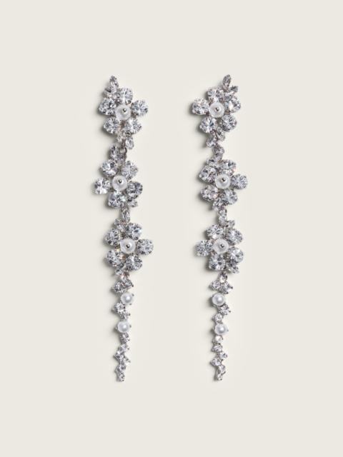 Simone Rocha Floral Drip Earrings