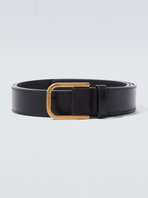 SAINT LAURENT Leather belt
