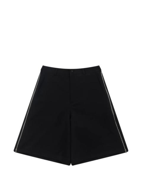 Comme des Garçons SHIRT zip-detail bermuda shorts
