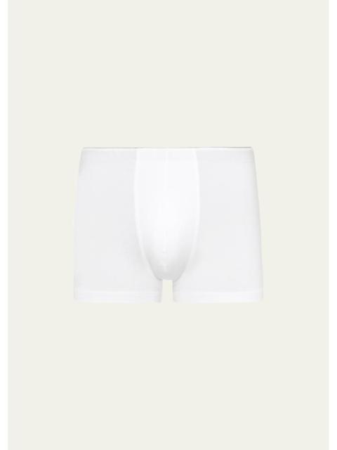 HANRO Men's Cotton Superior Boxer Briefs