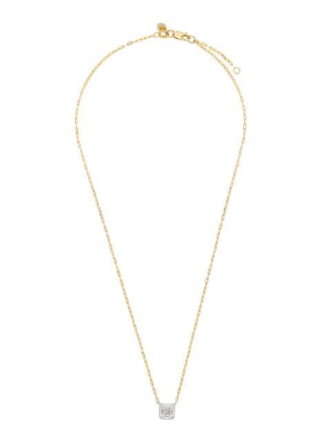 ILA Tracer 14K Yellow Gold Diamond Necklace gold