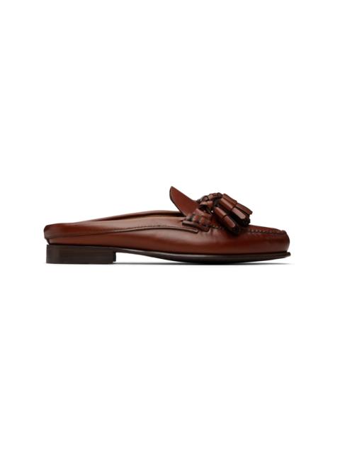 HEREU Brown Borlada Slip-on Loafers
