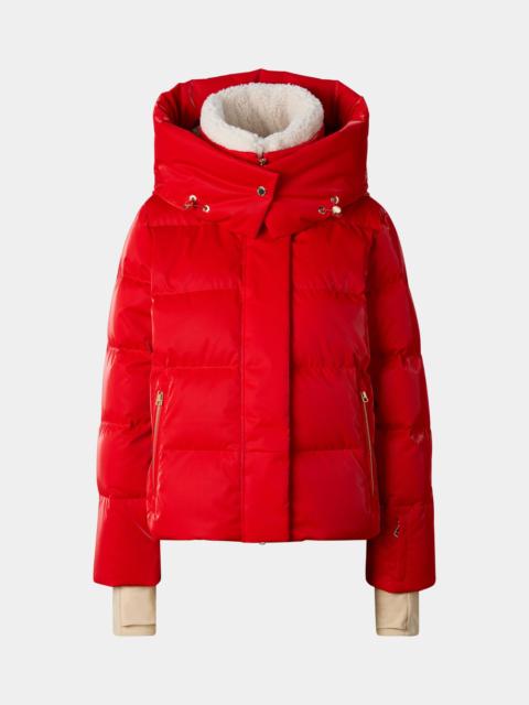 BOGNER Naia Down Ski Jacket in Red