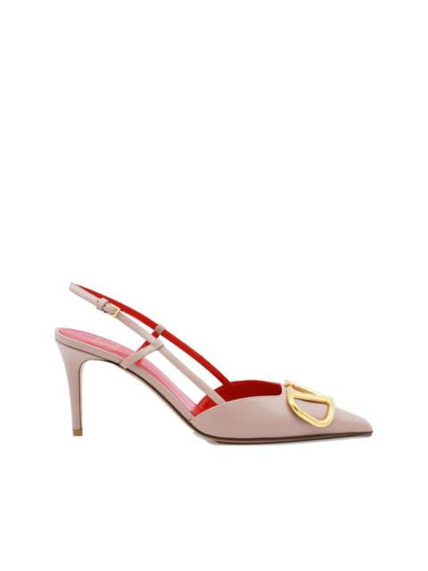 Valentino VLOGO 80mm slingback pumps