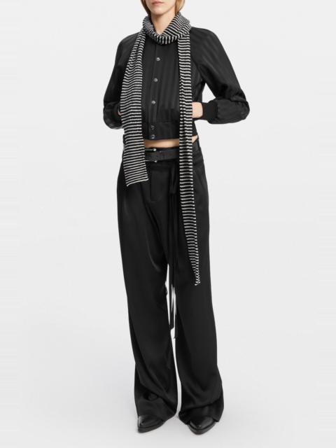 Ann Demeulemeester Ale Light Knit Scarf