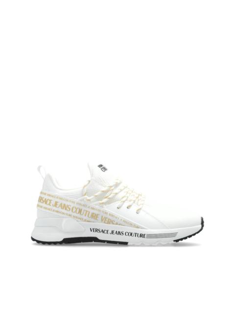 VERSACE JEANS COUTURE Dynamic logo-strap sneakers