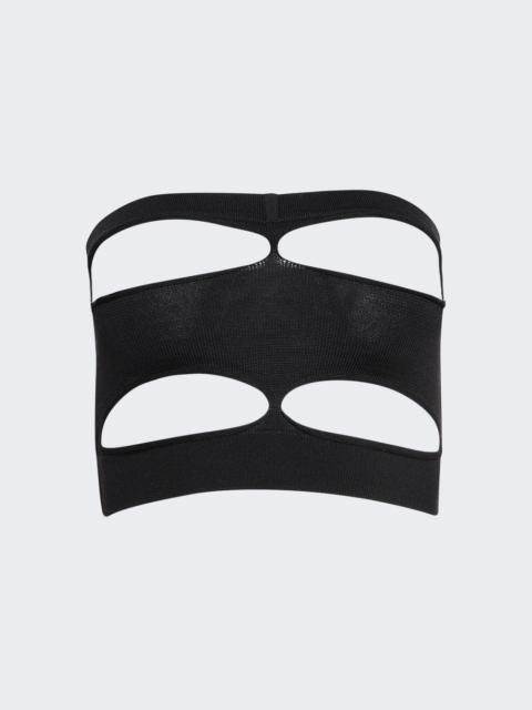 Rick Owens Tanja Bandeau Top Black