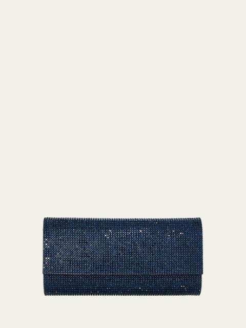 JUDITH LEIBER Perry Beaded Crystal Clutch Bag