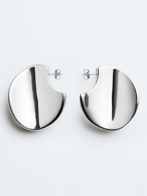 Bottega Veneta Large Disc Earrings