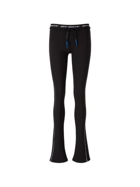 Off-White drawstring fastening leggings