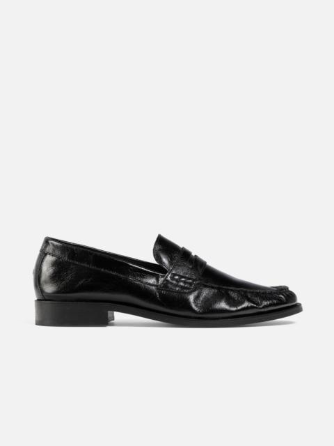 DUKE + DEXTER CB Black Penny Loafer - Men’s