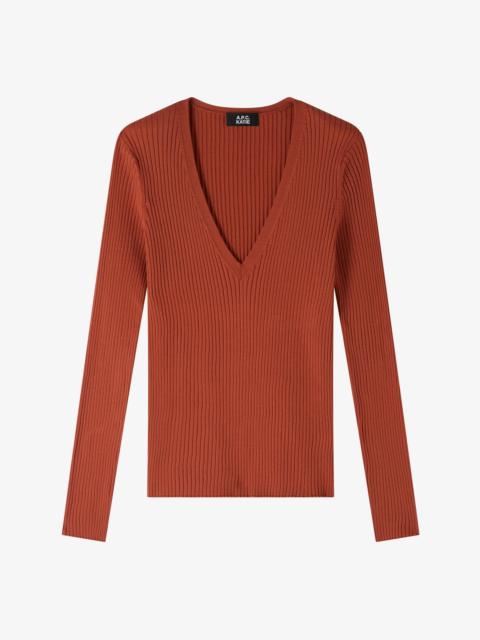 A.P.C. CAMILLE SWEATER