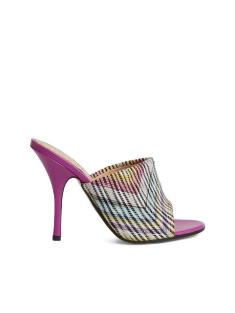 Missoni zig zag heel sandals