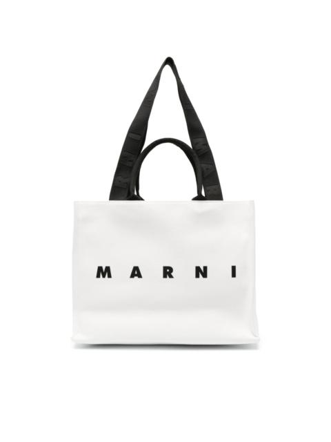 Marni East-West logo-print tote bag