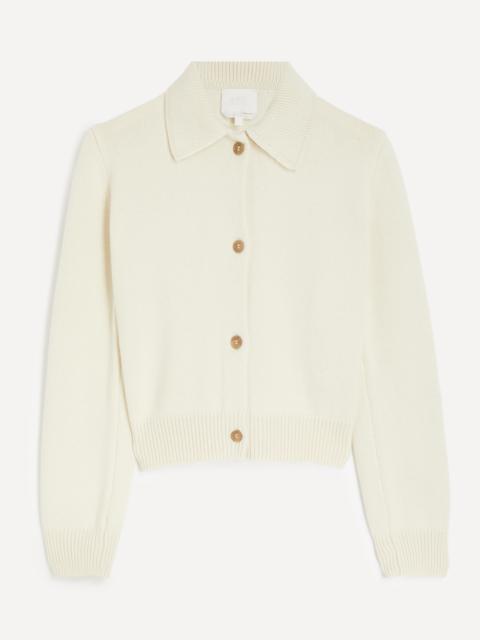 A.P.C. Cream Wool Cardigan