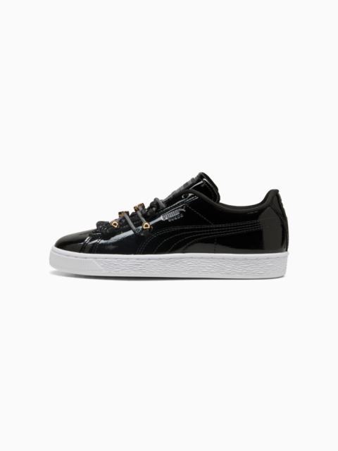 PUMA Suede Bloom Patent Women's Sneakers