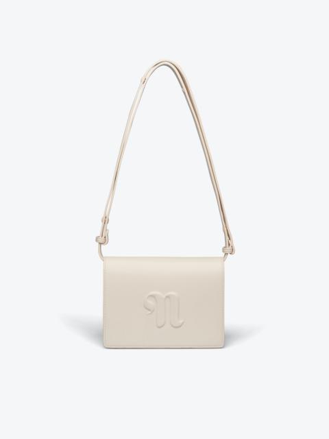 Nanushka THE CONCERTINA - Shoulder bag - Off white