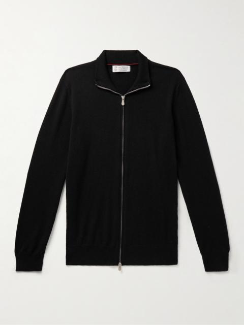 Brunello Cucinelli Cashmere Zip-Up Sweater