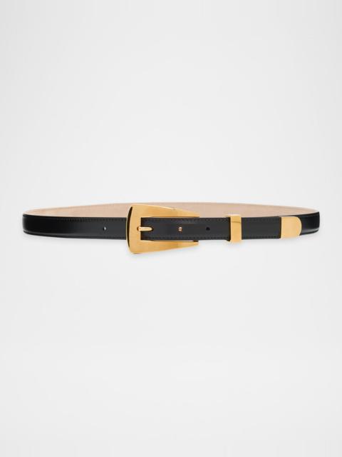 KHAITE Lucca Leather Belt