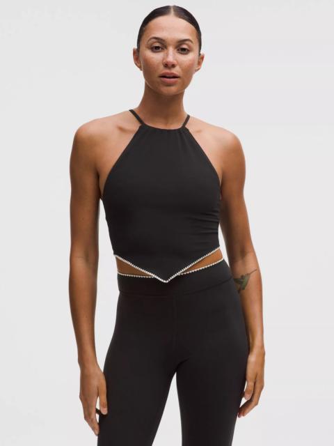 lululemon Stitch Trim Halter Tank Top