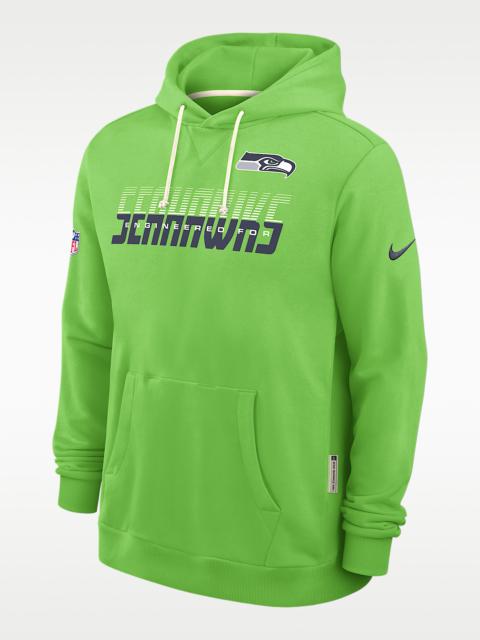Nike Seattle Seahawks Sideline Standard Issue Men's Nike Dri-FIT NFL Pullover Hoodie